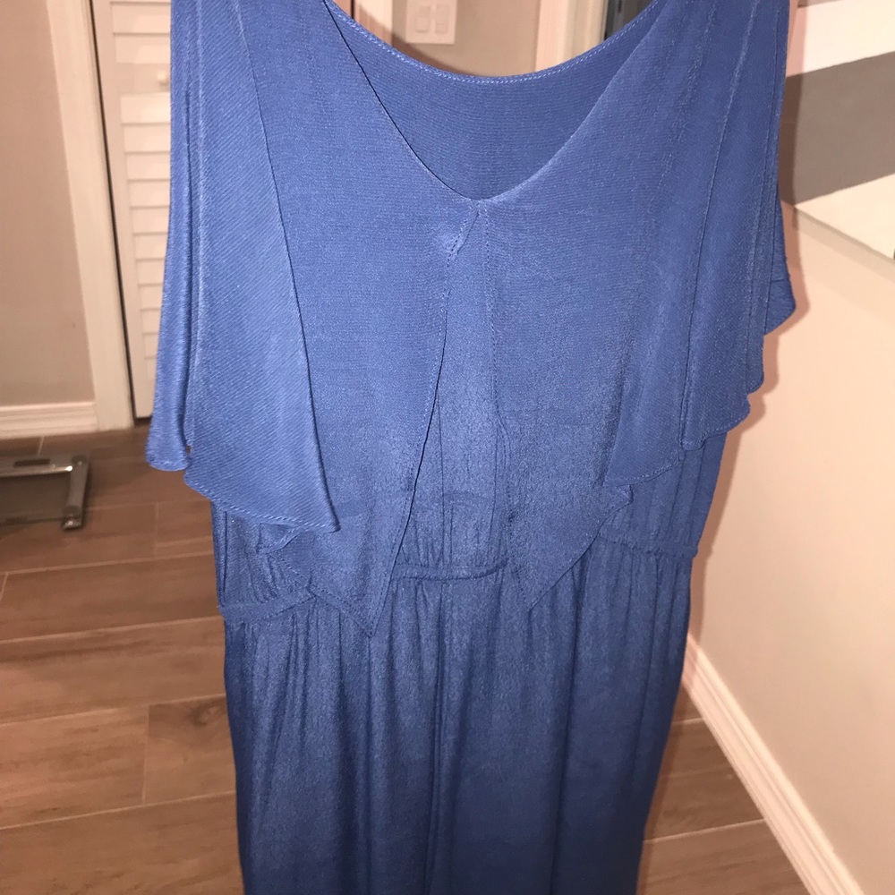 Naked Zebra romper in Blue Sz M